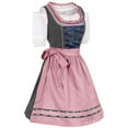 thumbnail image 3 of TAIAOJING Oktoberfest Women Dirndl Dresses Elegant Traditional Performance Clothes Stage Performance Bavarian Dress for Carnival, 3 of 8