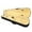 Black+Beige, variant on IVV Portable Violin Storage Case, Triangle Shape Case with Cloth Fluff Beige Lining for 4/4 Violin, Black