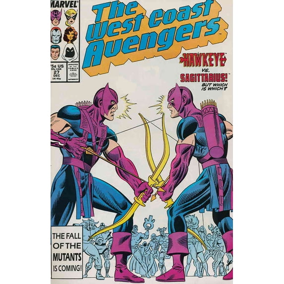 West Coast Avengers #27 VF ; Marvel Comic Book