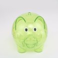 thumbnail image 1 of yingyy Transparent Plastic Money Saving Box Case Coins Piggy Bank Transparent Money Saving Box Cartoon Pig Shaped, 1 of 7