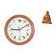 thumbnail image 1 of Reloj de pared,Reloj de pared con pájaro cantor Relojes de pared con pájaros,Estatua del Corazón de Jesús,Estatua del Sagrado Corazón de Jesús para decoración del hogar,Figura católica, 1 of 8
