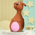 thumbnail image 2 of Dogs Interactive Football Toy Soccer Sound Novelty Training Play Toy (Brown), 2 of 7