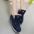 thumbnail image 4 of Botas de Montaña Mujer Hombre Felpa Antideslizantes Invierno Forrado Pelo Nieve ( 41) Azul Likrtyny Tenis De Mujer Tenis De Hombre, 4 of 7