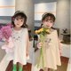 thumbnail image 1 of Gaun Anak Perempuan Musim Panas Gaun Rompi Tanpa Lengan Segar Kecil Bordir Baju Anak-anak Bayi Bunga Sederhana Vestidos Pesona Pesta Putri zhangmengya LED, 1 of 2