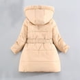 thumbnail image 4 of KAUOD Girls Fleece-Lined Parka Coats Winter Padded Quilted Puffer Outwear Teen Kids Windproof Warm down Jackets with Pockets, 4 of 9