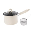 thumbnail image 3 of simhoa Deep Frying Pot Cooking Pot Fryer for Kitchen Camping Japanese Tempura Chips White, 3 of 8