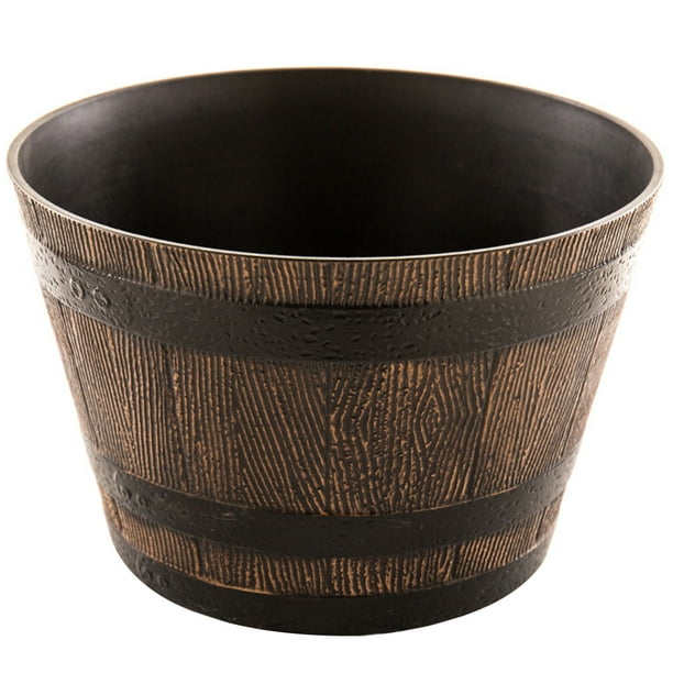Maceta de resina para bonsái, maceta decorativa para jardín y balcón.