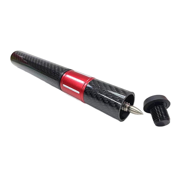 Extensión de taco de billar Zulema Fibra de carbono 23.5 cm a 33.5 cm