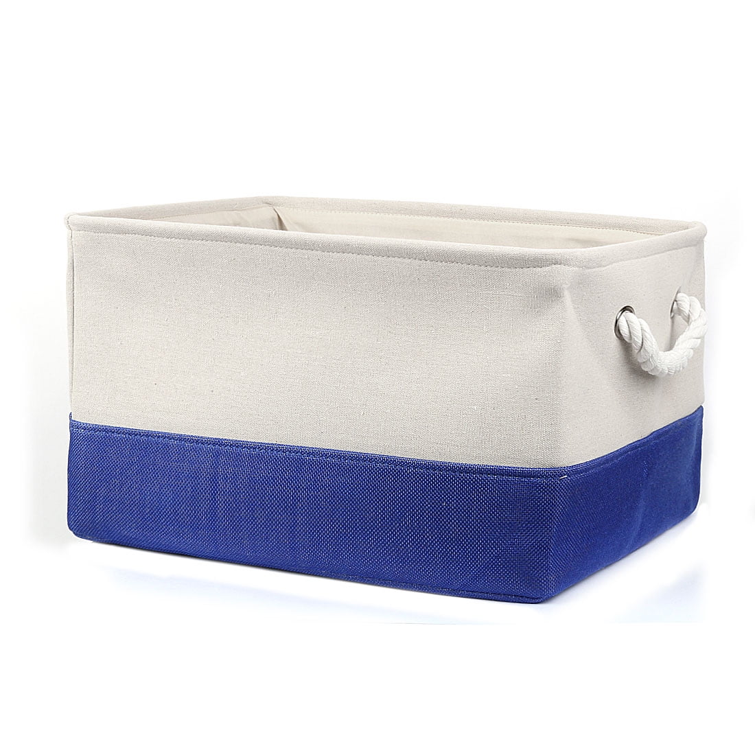 Unique Bargains Collapsible Storage Baskets Fabric Bin Cube Organizer