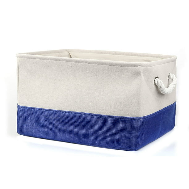 Unique Bargains Collapsible Storage Baskets Fabric Bin Cube Organizer