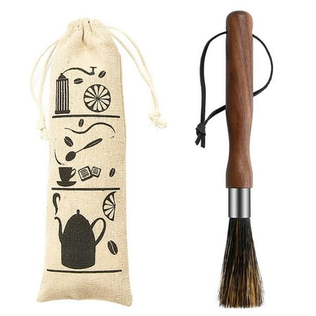 

Tohuu Coffee Grinder Brush Espresso Machine Cleaner Coffee Powder Cleaner Tool For Barista Kitchen Walnut Handle Hard Bristles skilful