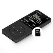 dfutuy 70 Hours Playback MP3 MP4 Lossless Sound Music Player FM Recorder Card Up to 128GB 2025 Sale