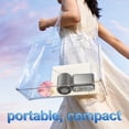 thumbnail image 6 of W & O Handheld Turbo Fan, Portable Rechargeable Mini Fan with High-Speed Airflow, USB-C Personal Cooling Fan for Travel, Outdoor Activities, Camping and Summer Use-Black, 6 of 10