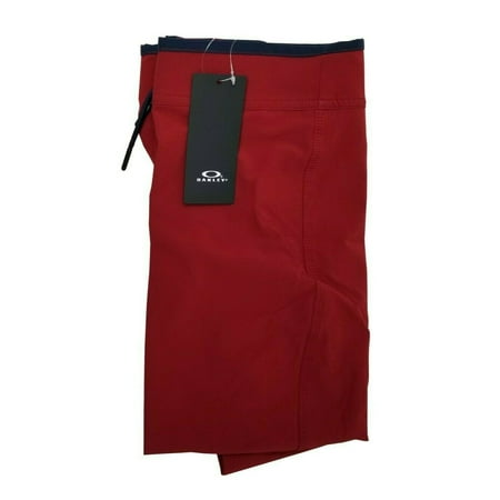 Oakley Men's Wall Graffiti Board Short 21 Inches Iron Red - Size 36