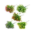 thumbnail image 3 of Cateissary Flores artificiales Plantas de imitación Decoración de cocina Arreglos al aire libre Accesorios de boda coloridos Calcomanía de jardín Flores artificiales Blanco Cateissary HA084317-02, 3 of 6