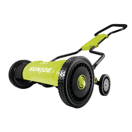 Sun Joe MJ1800M 18-Inch Quad-Wheel, 5-Position, Razor Sharp Cutting Blade,...