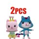 thumbnail image 3 of Animales de peluche Gabby Casa de muñecas Precioso juguete de peluche Gaby Casa de peluche Muñeco de gato Animales de peluche de dibujos animados Muñecos de peluche de gato sirena Niños, 3 of 5