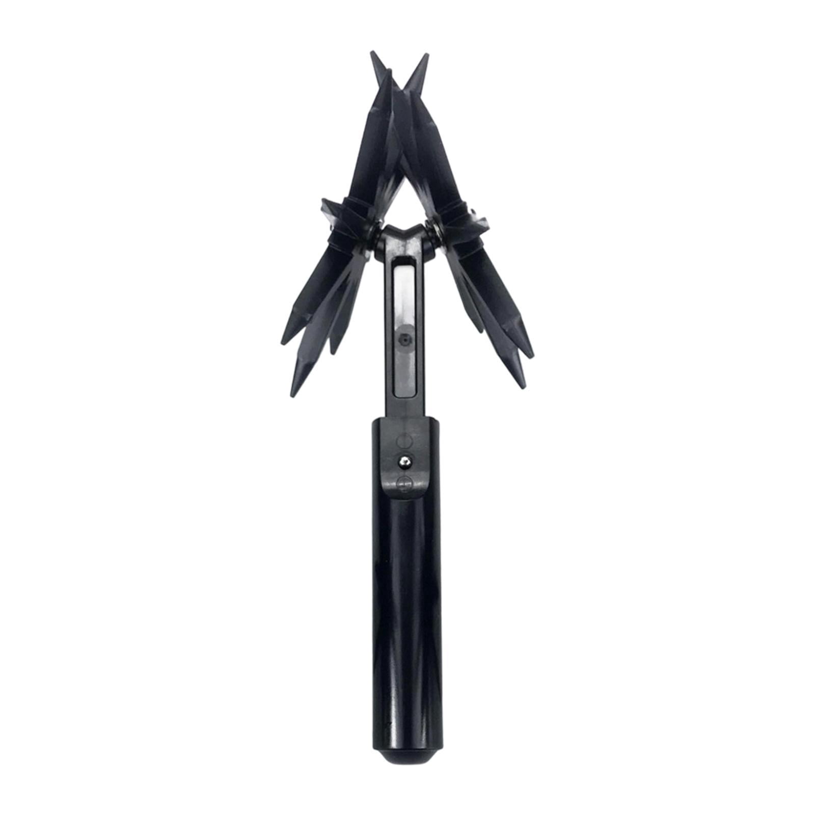 Bothyi Rotary Cultivator Tool Manual Gardening Tool for Soil Mixing Reseeding Grass