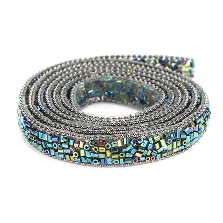 

Crystal Trimming Firmer Bond Hotfix Rhinestone Chain Full Dresses For Clothing Accessories Necklaces Wedding Dresses
