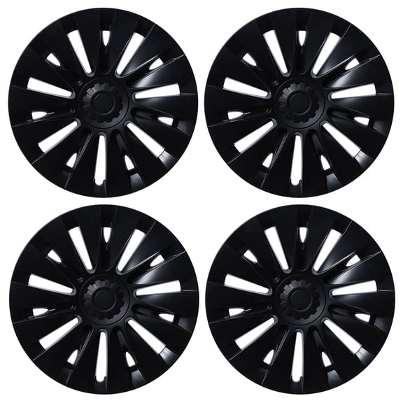 Seipola 4Pcs/Set Wheel Cover Hubcap, Automotive Hub Caps, 19 Inches Modified Wheel Cover Replacement for Tesla Model Y