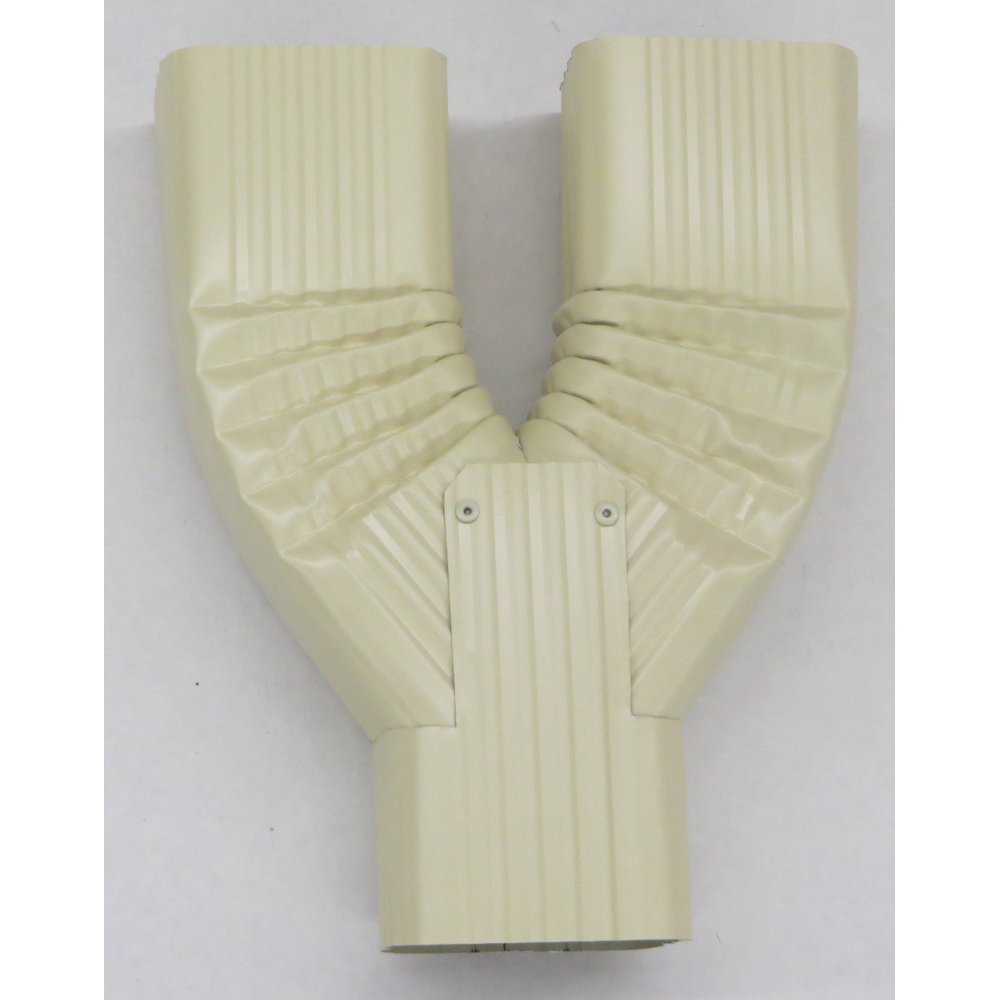 Downspout Y Funnel (3x4, Classic Cream)