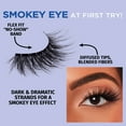 thumbnail image 5 of Salon Perfect Soft & Smokey Fake Lashes False Eyelashes, 648, Black, 2 Pairs, 5 of 7