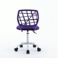 thumbnail image 5 of Luccalily Kids Study Desk Chair Cute Computer Office Bedroom Mesh Chair Ergonomic Swivel Armless Study Chair with Adjustable Height for Boys Girls Teens, 5 of 11
