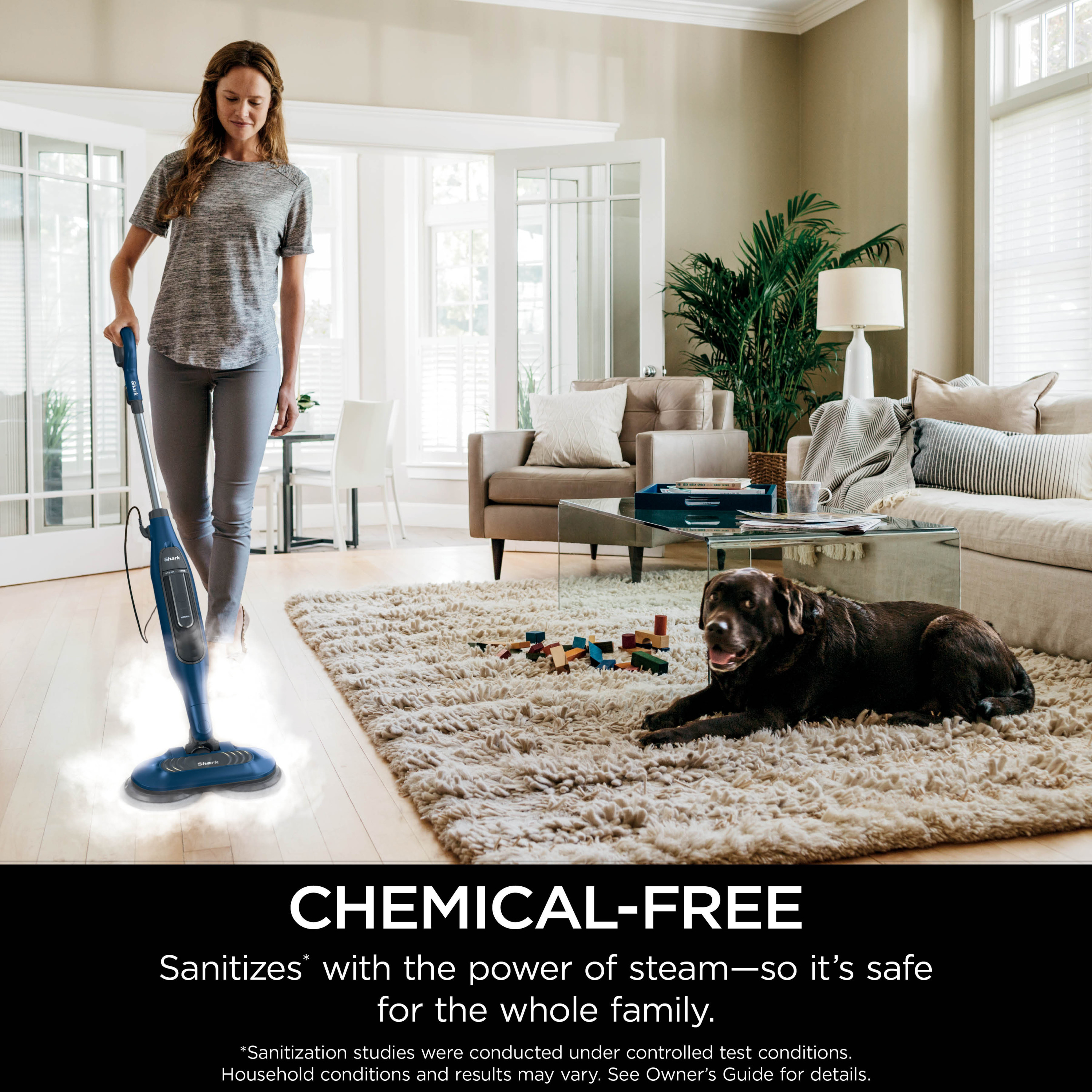 Shark® Steam & Scrub All-in-One Scrubbing and Sanitizing Hard Floor Steam Mop S7020 - image 4 of 13