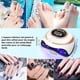thumbnail image 3 of Lámpara de uñas de gel UV Lke, secador de uñas profesional de 180 W con 4 temporizadores de 10/30/60/99 s, base desmontable, pantalla LCD, con sensor automático, máquina de uñas con LED UV, 3 of 5