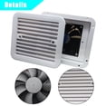 thumbnail image 2 of AUTOXBERT Side Air Vent Fan Exhaust Fan for RV, Caravan, Motorhome Exterior, Quiet Cooling Ventilation, 2 of 8