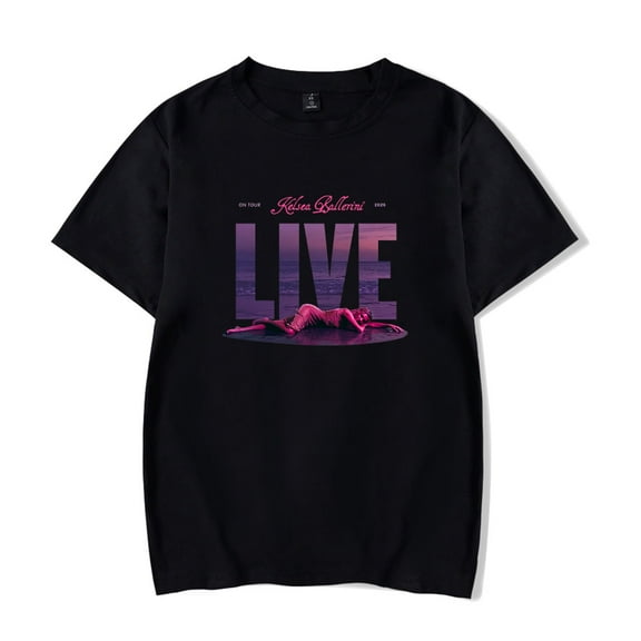 Kelsea Ballerini Live - On Tour 2025 Merch Short Sleeve T-shirt Unisex Fashion Crew Neck Top