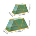 thumbnail image 5 of Hyasfey Garden Row Accelerator Plant Tent Foldable Plant Net Cage Greenhouse Cover Raised Garden Beds Plant Protector for Garden Rows Protects Vegetables Fruits from Animals, 5 of 7