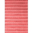 thumbnail image 1 of Ahgly Company Machine Washable Indoor Rectangle Abstract Red Contemporary Area Rugs, 2' x 3', 1 of 4