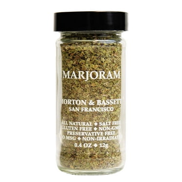 Morton & Bassett Marjoram Spice, 0.4oz - Single Herb