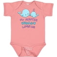 thumbnail image 3 of Inktastic My Auntie Whale-y Loves Me Boys or Girls Baby Bodysuit, 3 of 5