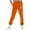 Orange, variant on CLOISE Jogger Sweatpants for Women Baggy Fleece Lined Jogger Pants Soft Petite Low Rise Elastic Bottom Trousers Dark Gray Sports Elastic Waist Drawstring Heart Sweatpants with Pockets Classic Pants
