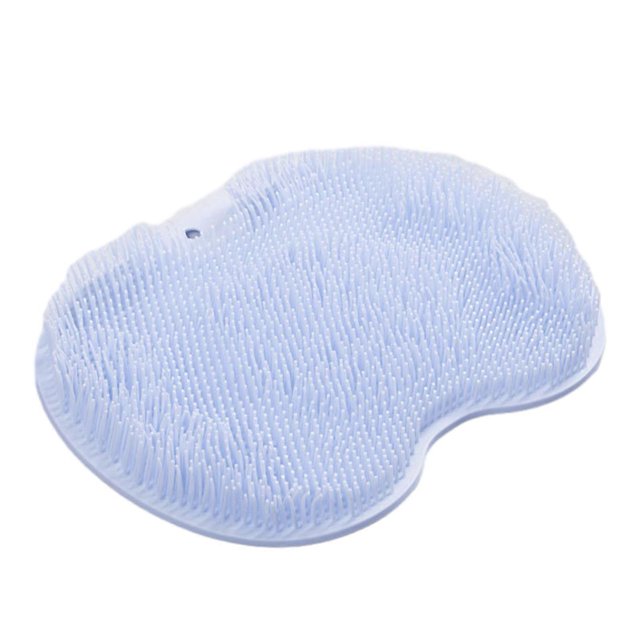 Foot Back Body Scrubber Shower Massage Exfoliating Brush Non-slip Foot Cleaning Massage Pad