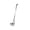 Silver2, variant on Stainless Steel Soup Ladle with 9.8 Inch Long Handle and Hook End, Cooking Ladle for Serving Soup Sauce Stew, Kitchen Cooking Utensil Tableware and Home Cooking Accessories -1 Pcs