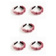 thumbnail image 3 of Qarigey Diadema de terciopelo trenzado, diadema ancha de lujo para mujeres y niñas, tocado de aro para el pelo, banda para la cabeza, Type2 NO2, 3 of 6