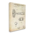 thumbnail image 2 of Stupell Industries Vintage Gavel Invention Diagram Patent Text Blueprint Canvas Wall Art, 36 x 48, Design by Karl Hronek, 2 of 5