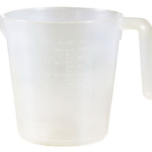 Easy Pack Plastic Measuring Cup, 4 Cups, 32Ounce