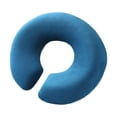 thumbnail image 3 of Serenable Face Down Pillow Massage Headrest Comfort Breathable Convenient Support Memory Foam Massage Pillow for Rest Travel Relaxation Blue, 3 of 9