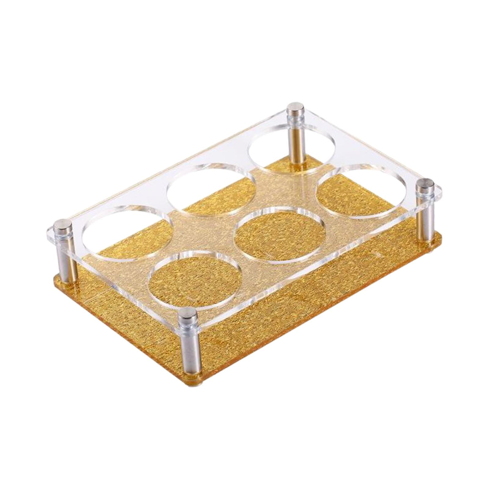 Glass Cup Rack Coffee Mug Water Cup Rack Freestanding Barware Display Organizer Cocktail Mugs