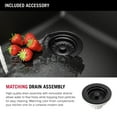 thumbnail image 6 of Delta 75A933-30S-BL Everest 30” Workstation Kitchen Sink Top Mount Drop-In Granite, 6 of 7