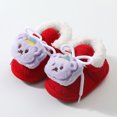 thumbnail image 5 of Dakaela 3M-12M Baby Cotton Shoes Cute Bear Warm Soft Winter First Walking Shoes Indoor Outdoor House Booties, 5 of 5