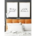 thumbnail image 2 of It's so Good to be Home, Unframed, 18 x 24 Inches, Set of 2, Posters, Minimalist Art Typography Art, Bedroom Wall Art, Romantic Wall Decor, 2 of 6