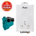 thumbnail image 1 of Combo Calentador Instantáneo Gas Natural + Bomba blanco, 1 of 3
