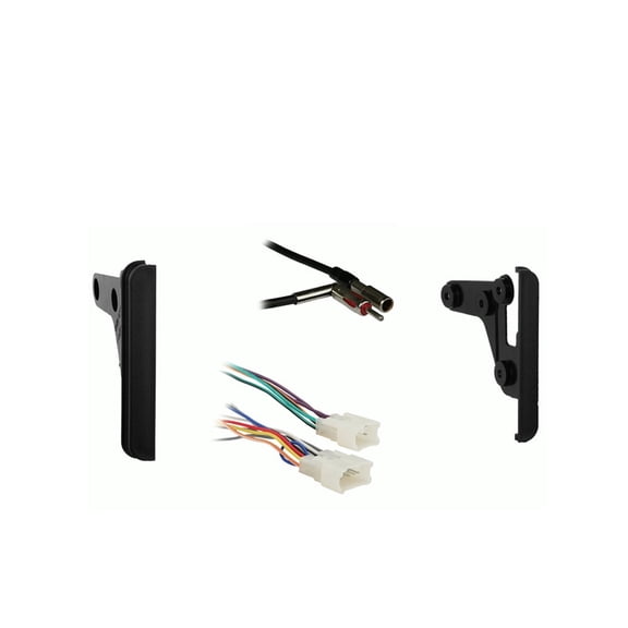 Fits Subaru BRZ 2013-2015 Metra Double DIN Dash Kit with Harmony Radio Harness