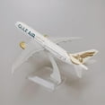 thumbnail image 4 of 1/400 Scale Simulation Airbus GULF B787 Plane Model Metal Airplane Model with Display Stand, 4 of 11