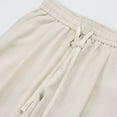 thumbnail image 7 of yillto Big and Tall Mens Pants Straight Leg Drawstring Elastic Waist Sweatpant with Pockets Baggy Lounge Pant, 7 of 7